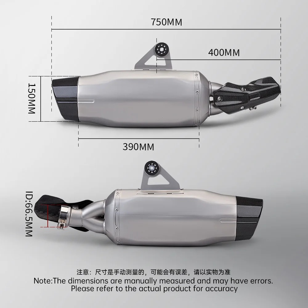 2014-2018 R1200 R1250 GS Adventure Motorcycle Exhaust Escape System Slip-On Connector Center Link Pipe New Condition